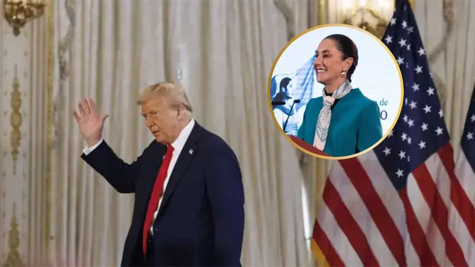 FOTO: Donald Trump confirma acuerdo con Claudia Sheimbaum.