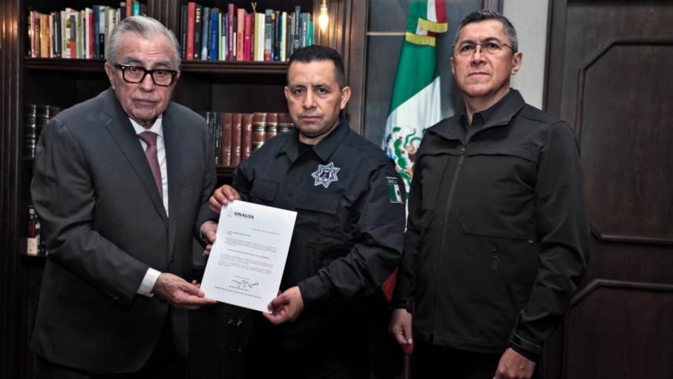 Coronel Jesús Patiño es nuevo Subsecretario de Estudios, Proyectos y Desarrollo de Seguridad Pública de Sinaloa