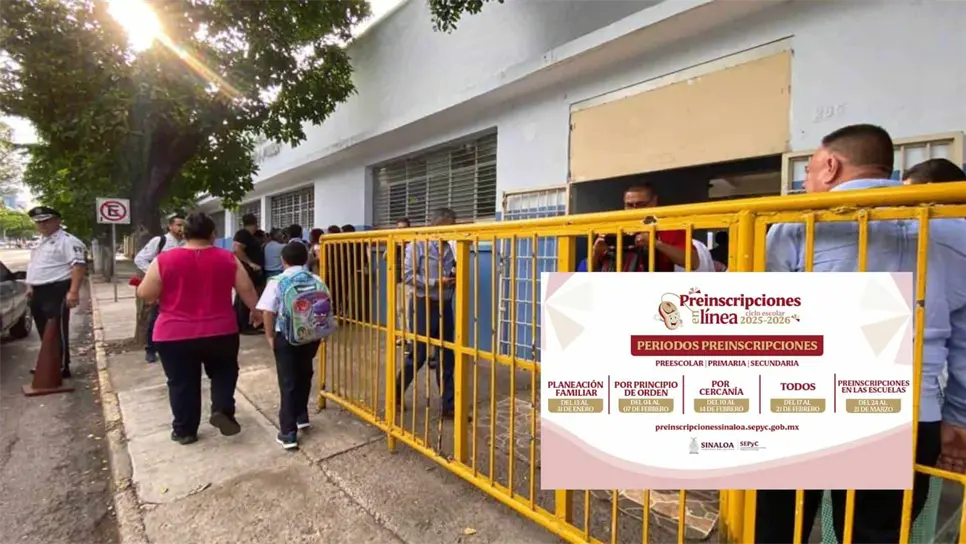 FOTO: Preinscripciones en Sinaloa.
