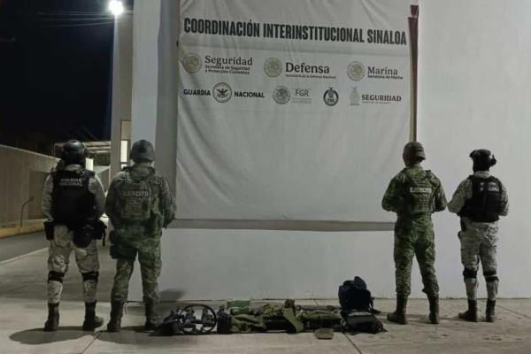Aseguran artefactos explosivos, armas y vehículos durante operativo en  Navolato