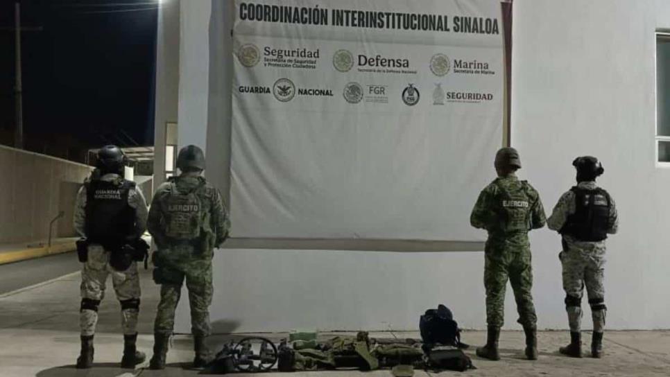 Aseguran artefactos explosivos, armas y vehículos durante operativo en  Navolato