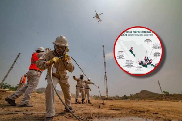 CFE inaugurará 3 plantas hidroeléctricas en Sinaloa este 2025