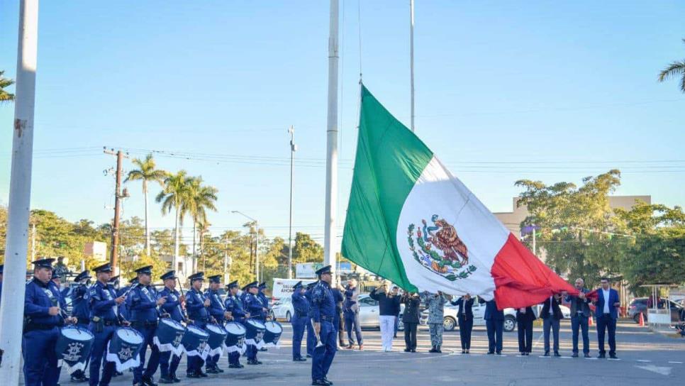 Ahome conmemora 108 años de la Promulgación de la Constitución de 1917