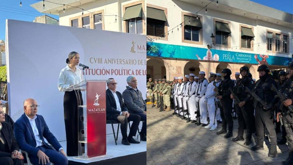 Estrella Palacios dirige la celebración del 108 Aniversario de la Constitución Mexicana