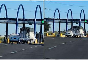 Arrojan cuerpo con mensaje sobre la carretera  de Navolato a la Maxipista