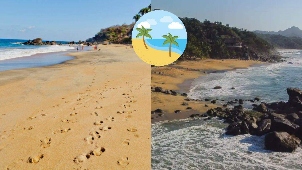 FOTO: Playa exclusiva de Nayarit con arena negra; ¿Te animas a visitarla?.