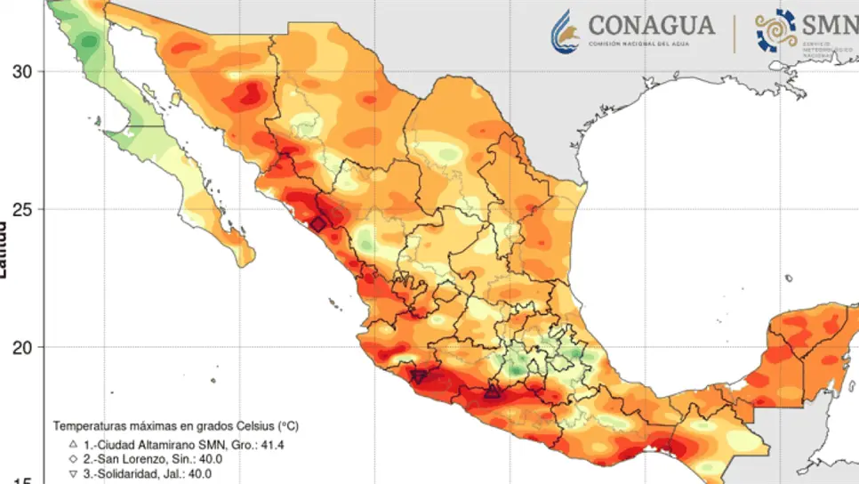 Las temperaturas continuarán cálidas durante el día. (FOTO: Conagua).