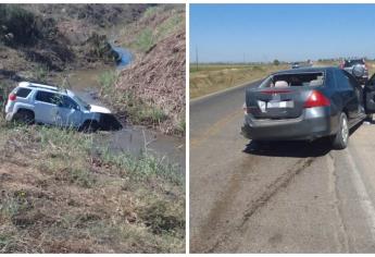 Choque en la calle 100 de Guasave deja siete personas lesionadas