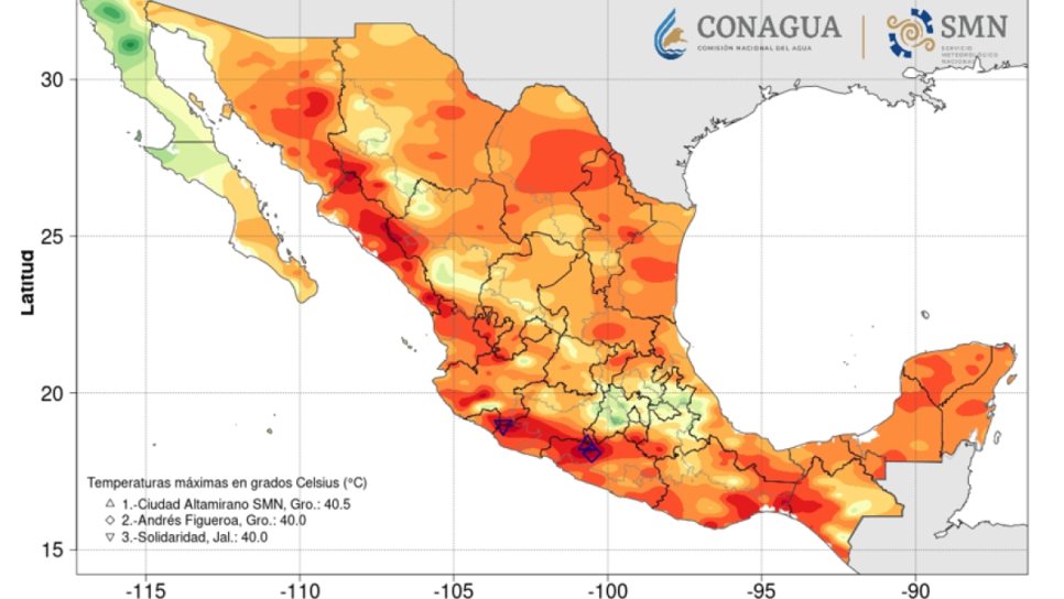 Se espera un fin de semana caluroso para estos estados del Pacífico mexicano