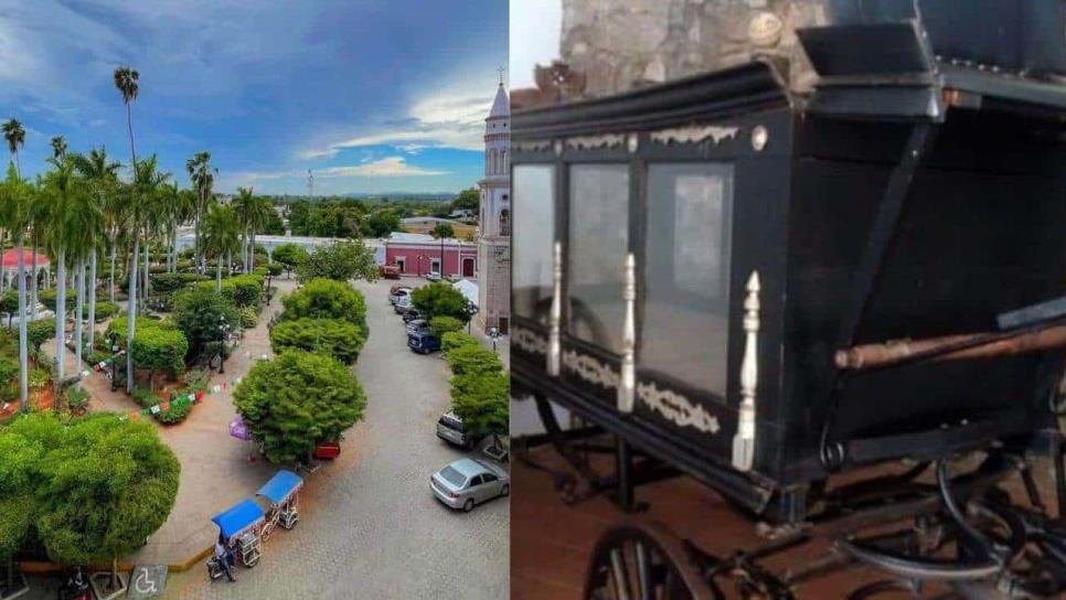 Esta es la Carroza Fúnebre más famosa de El Fuerte por sus apariciones e historias de miedo