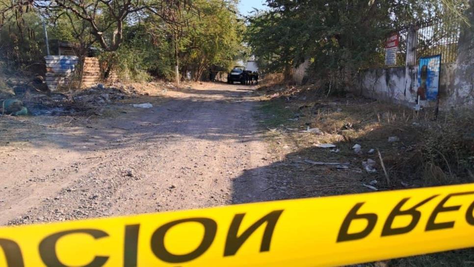 Ejecutan a balazos a una persona en la colonia Miguel de la Madrid en Culiacán