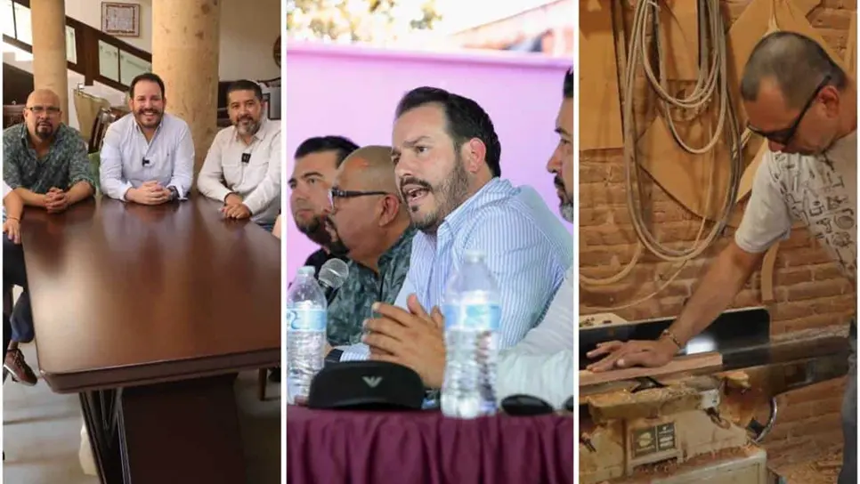 Ricardo “El Pity” Velarde se reúne con muebleros de Concordia; buscan reactivar su economía