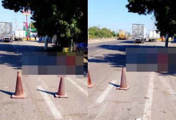 Arrojan cadáver y atacan a balazos un taller por la carretera a Eldorado en el ejido Canan