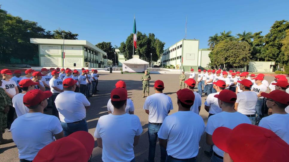 Ejército Mexicano recibe a 81 hombres al Servicio Militar Nacional en la Novena Zona