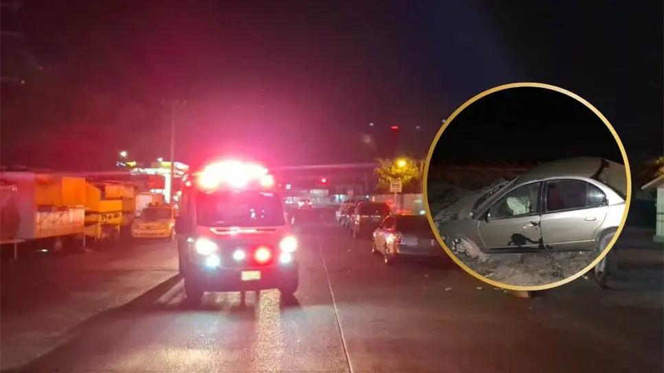 FOTO: Carambola en el Valle del Carrizo deja 7 lesionados, entre ellos un bebé