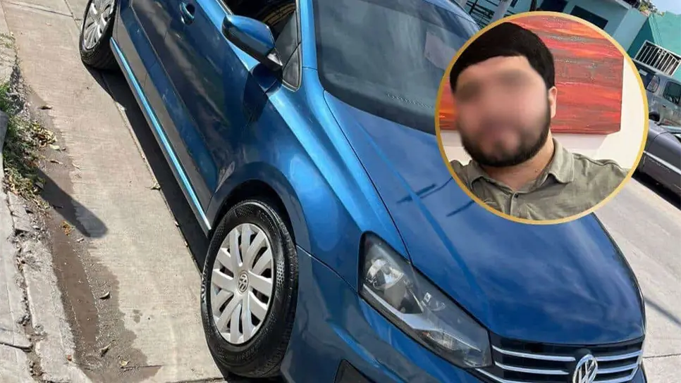 FOTO: Chofer de plataforma no estaba levantado, andaba de vago con amigos, duró una semana