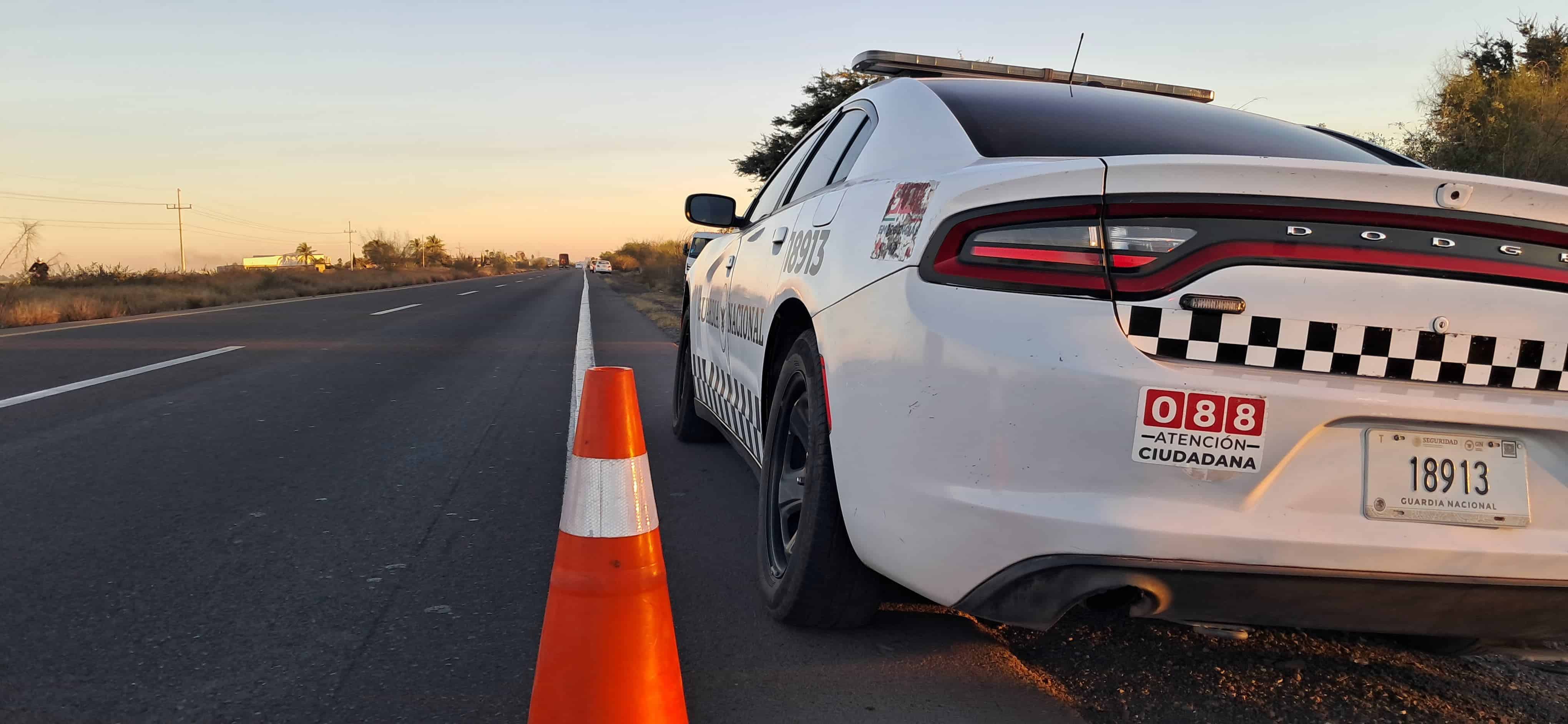Agentes de la Guardia Nacional acudieron a realizar las diligencias. (FOTO: Ernesto Torres).