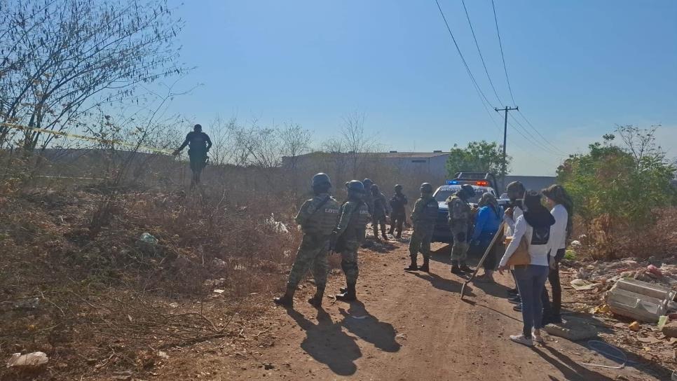 Encuentran una osamenta humana cerca del sector Punta Azul en Culiacán