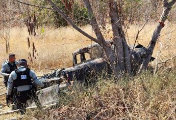 Joven muere durante una volcadura cerca de La Campana, al norte de Culiacán