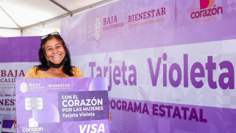 Tarjeta Violeta Bienestar ofrece un apoyo de hasta 2 mil 60 pesos: requisitos para solicitarla