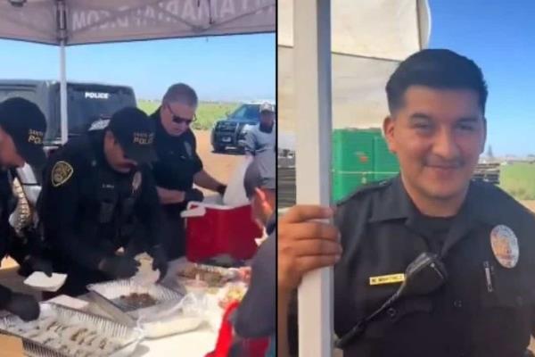 Agentes fronterizos llevan ayuda a personas migrantes, uno de ellos habló en mixteco| VIDEO