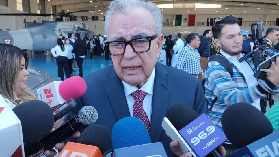 Rocha Moya: Han bajado los índices de seguridad, está funcionando el operativo