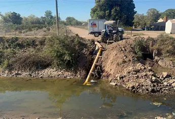 Conagua reporta 85 % de avance en modernización de canales del Valle del Fuerte