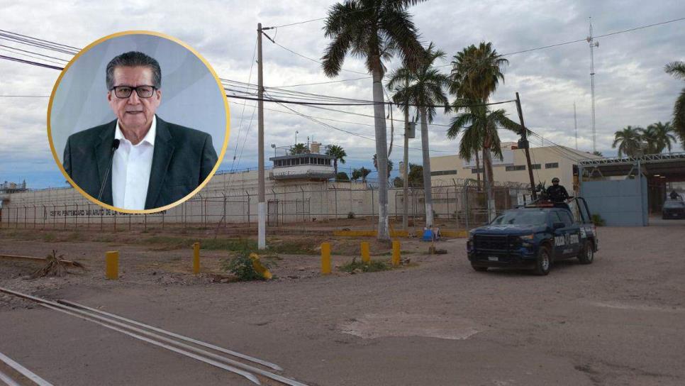 Gobierno de Sinaloa refuerza protocolos para evitar que ingresen objetos ilícitos al penal de Aguaruto