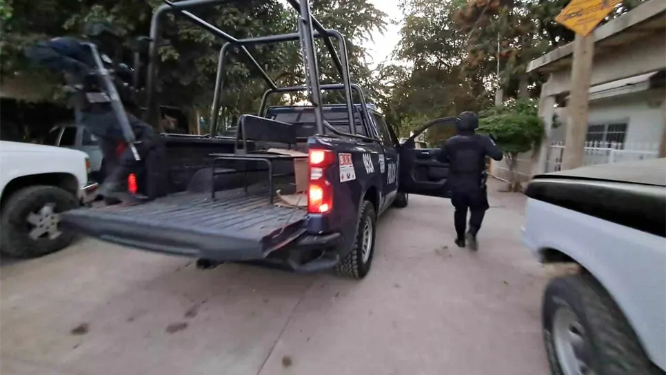 Policías estatales arribaron al lugar a investigar. (FOTO: Luz Noticias).