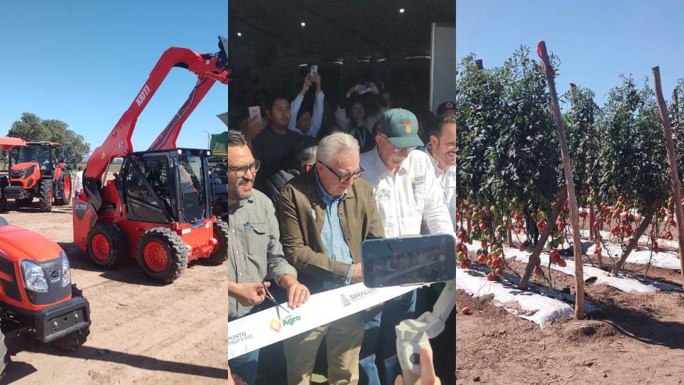 Arranca la Expo Agro Sinaloa 2025; atienden la crisis hídrica y la caída de precios