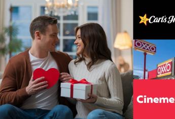 Promociones San Valentín 2025 en México: Oxxo, Cinemex, Carls Jr y más