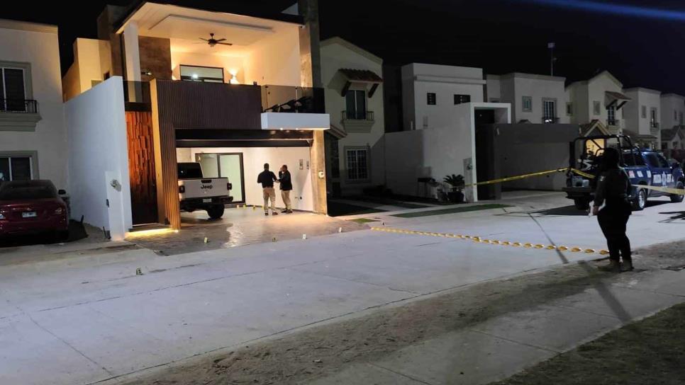 Balean casa y levantan a  un hombre en Stanza Córcega en Culiacán