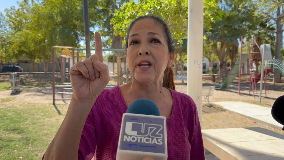 Vecinos de la San Francisco de Los Mochis se manifiestan contra el "parque perrón" en su colonia