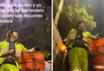 Macario: Esto es lo que gana como barrendero en la CDMX