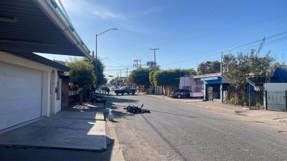 Asesinan a un motociclista en la colonia Guadalupe Victoria, Culiacán