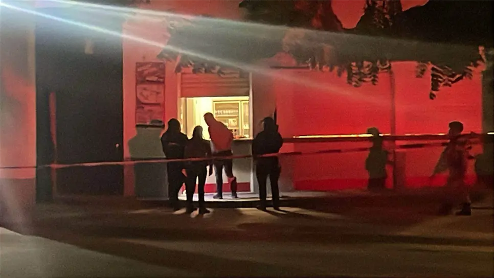 El detenido presentó una herida de bala en una de las piernas. (FOTO: Luz Noticias).