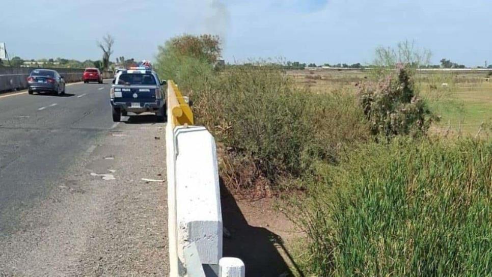 Localizan a un hombre sin vida dentro de un Dren en El Burrión, Guasave