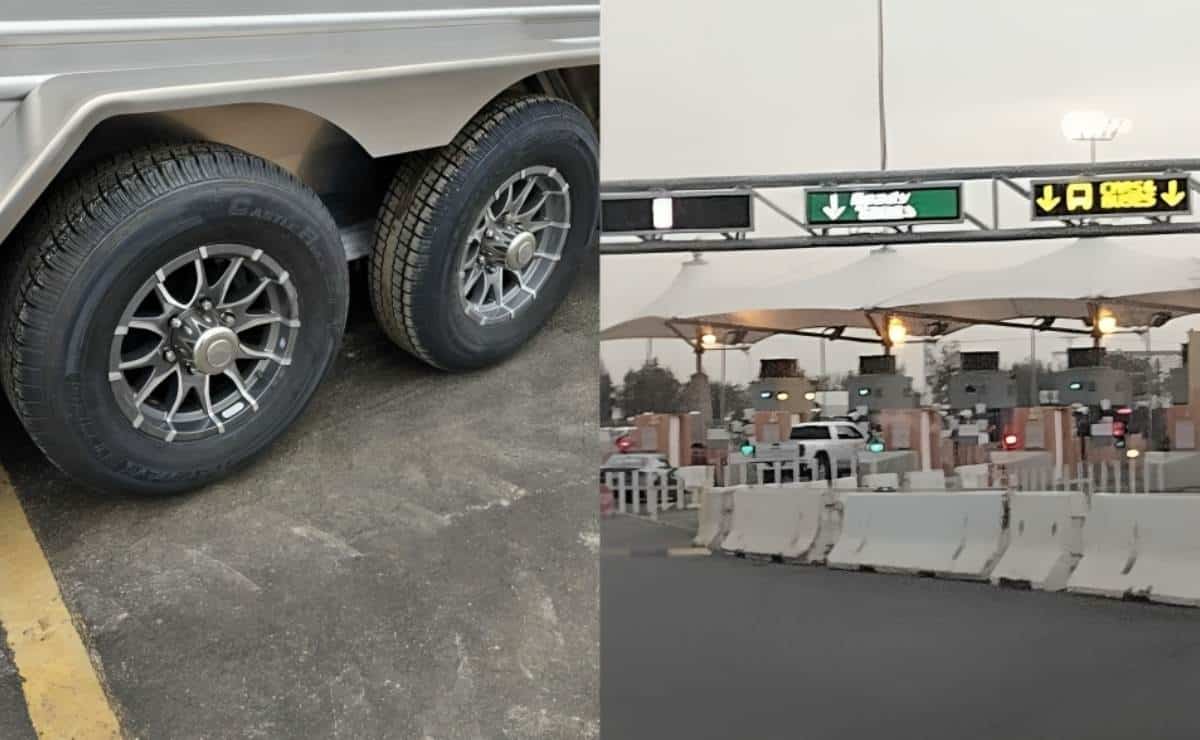 FOTO: ¿Qué pasa en la garita del Nuevo Mexicali? Cientos de tráileres duran horas para cruzar a EU