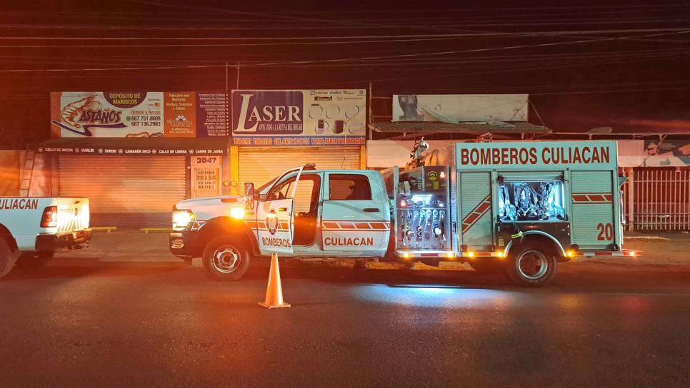 Se electrocuta mientras robaba cable en un negocio de mariscos en Culiacán