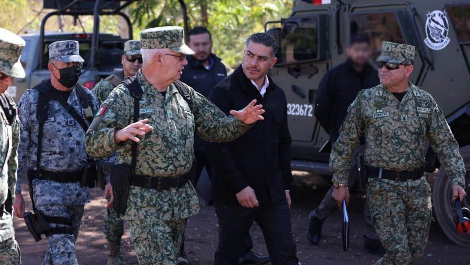 Rocha Moya: Harfuch y Trevilla vinieron a Sinaloa para establecer estrategia de seguridad en la zona rural