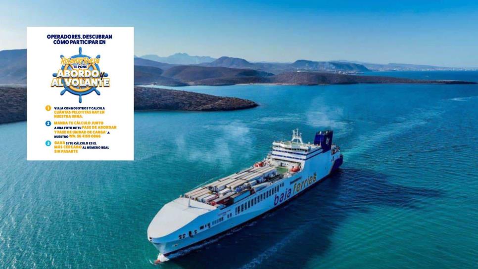 Baja Ferries regalará un auto, ¿cómo participar en el sorteo?