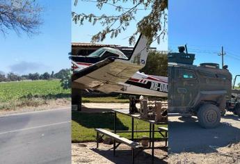 Tras falla en el motor cae avioneta Cessna cerca del ejido Macapul 