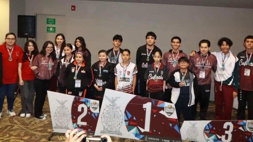 Culiacán consigue 276 medallas en Juegos Nacionales Conade 2025