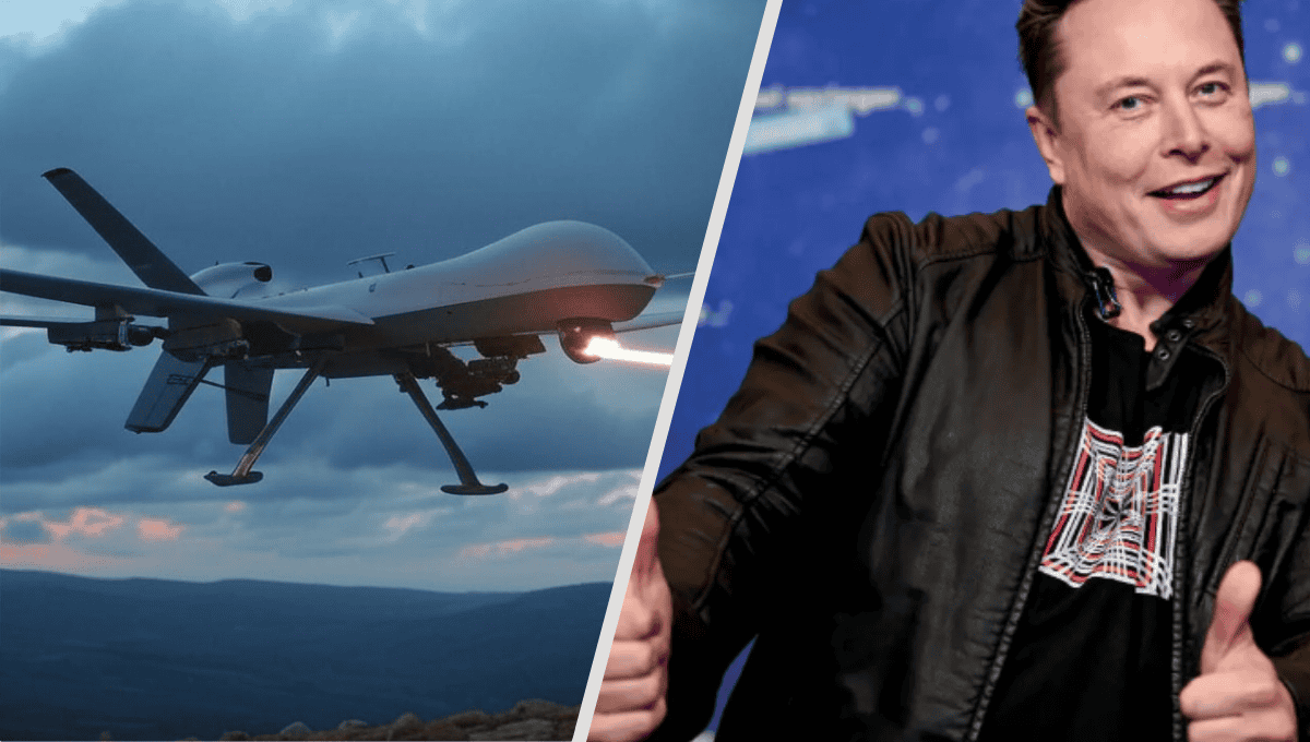 La CIA ha estado tripulando drones MQ-9 Reaper en espacio aéreo mexicano. (FOTO: X).