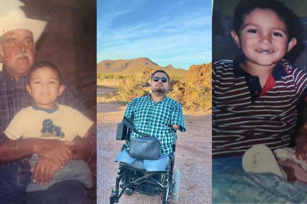 Jesús Miguel Rodrigo: Así fue la niñez del sinaloense que nació sin manos ni pies | VIDEO
