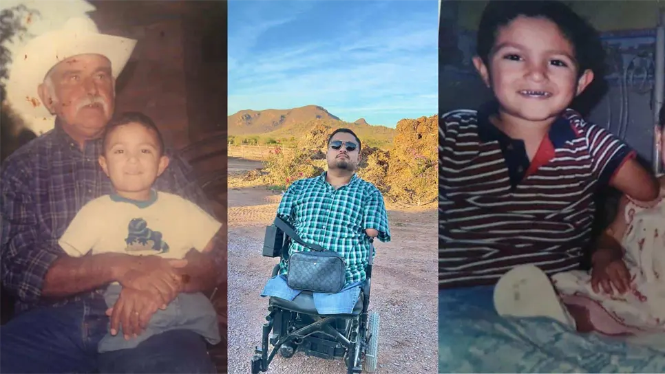 FOTO: La niñez de Jesús Miguel Rodrigo fue de grandes retos y desafíos.