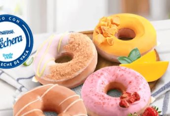 Krispy Kreme presenta sus nuevas donas rellenas con La Lechera