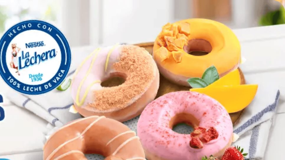 Krispy Kreme presenta sus nuevas donas rellenas con La Lechera