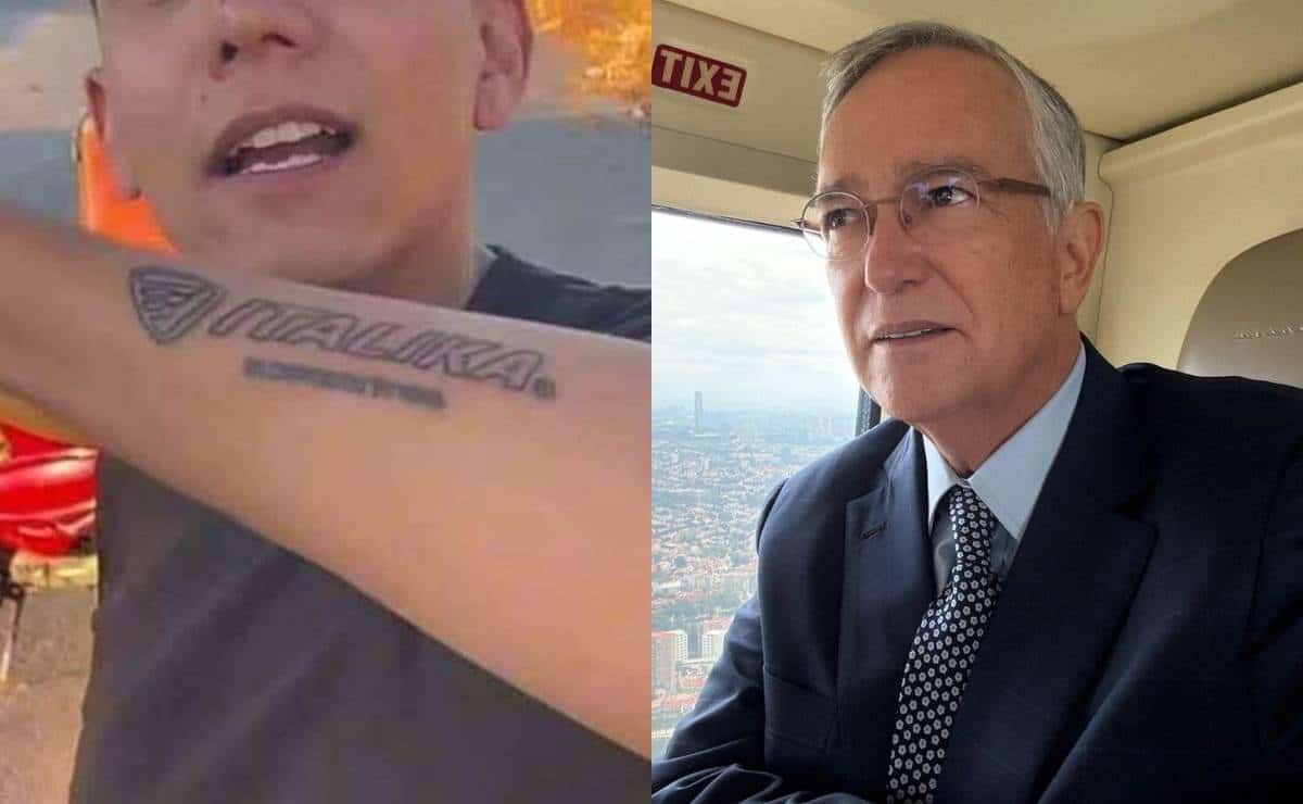 FOTO: Ricardo Salinas Pliego regala motocicleta a joven que se tatuó ITALIKA en el brazo | VIDEO