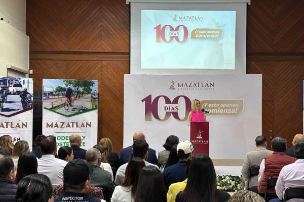 Estrella Palacios y sus primeros 100 días de gobierno en Mazatlán